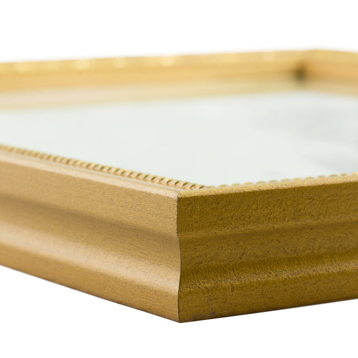 Stratton .75", Matted Aged Gold Picture Frame