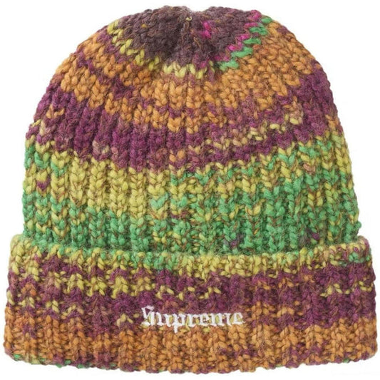 Supreme Spacedye Beanie Brown