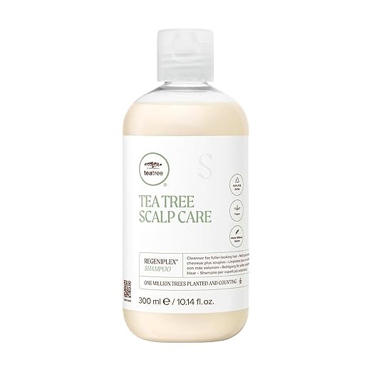 Tea Tree Scalp Care Regeniplex Shampoo, Thickens + Strengthens, For Thinning Hair