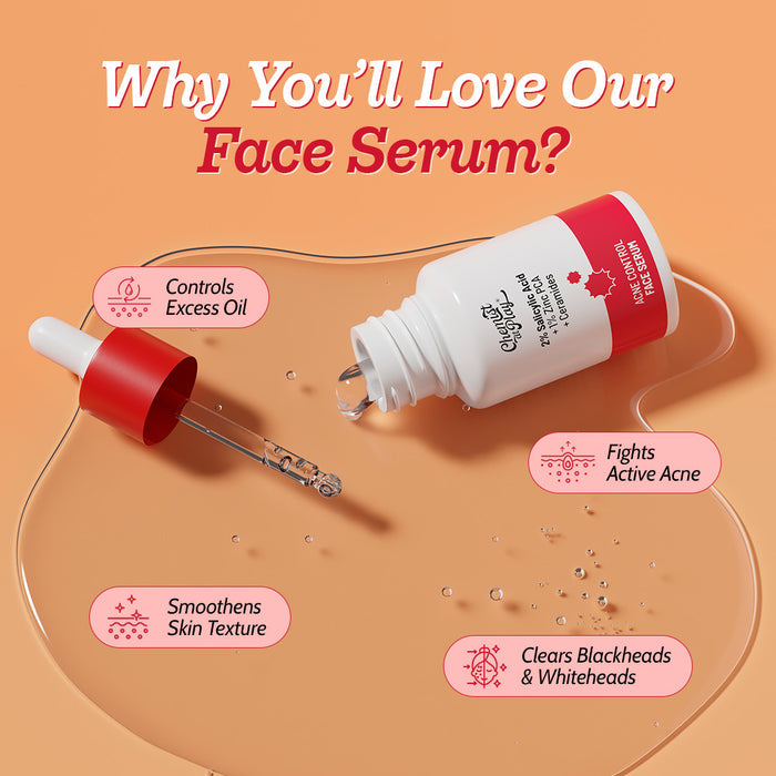 The Clear Skin Duo | 2% Salicylic Acid Face Wash - 100ml & Acne Control Face Serum - 10ml