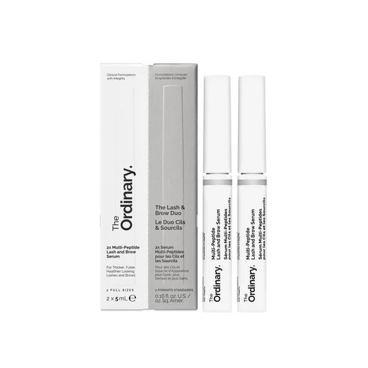 THE ORDINARY The Lash & Brow Duo سيت مكون من قطعتين سيروم الرموش