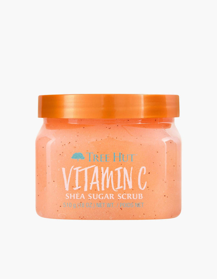 TREE HUT Shea Sugar Scrub Vitamin C سكراب الجسم بالفيتامين سي
