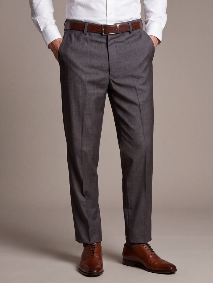 Trivero Dove Grey Tailored Fit Trouser