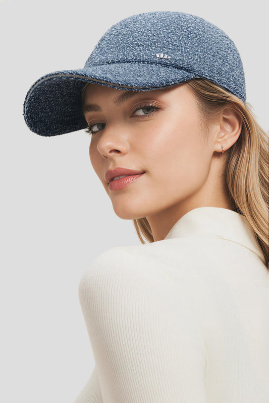 Tweed Baseball Cap WD009