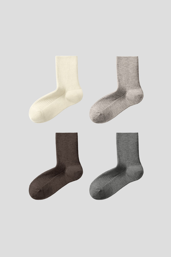 XF / Milk White + Light Gray + Purple + Gray