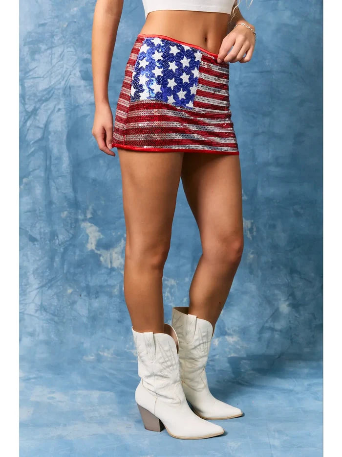 USA Flag Sequins