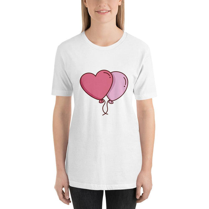 Valentine's Balloon Unisex T-Shirt - Billyforce Shop
