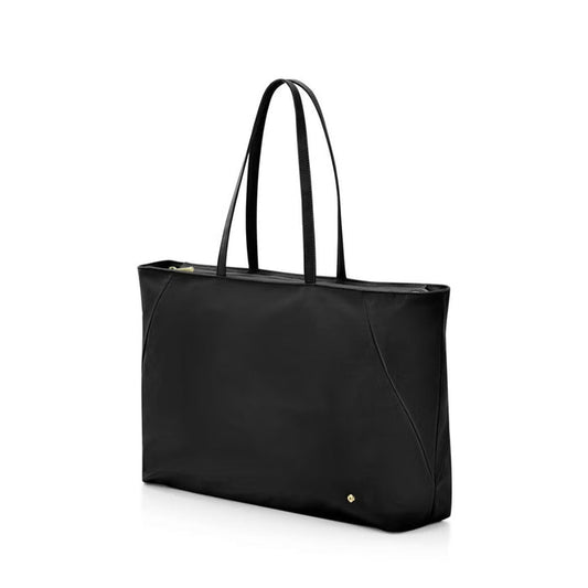 Valerie Tote + 14.1" W.Zipper (Black)
