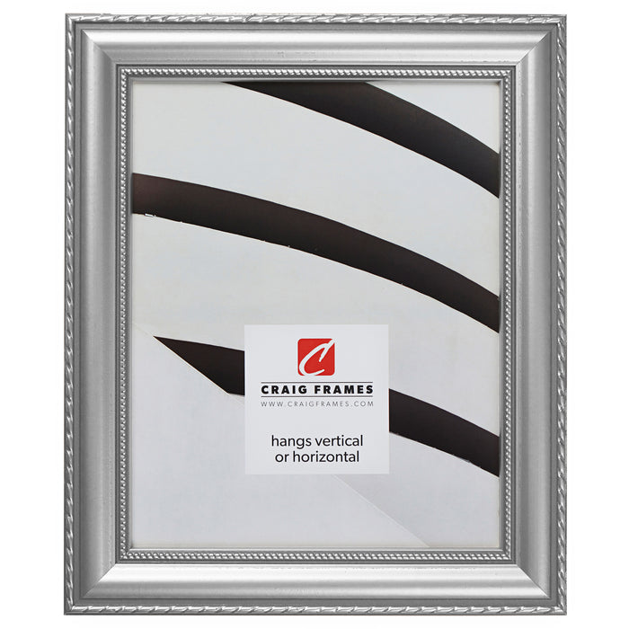 Victoria 1.375", Ornate Silver Picture Frame