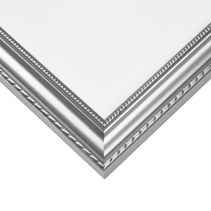 Victoria 1.375", Ornate Silver Picture Frame