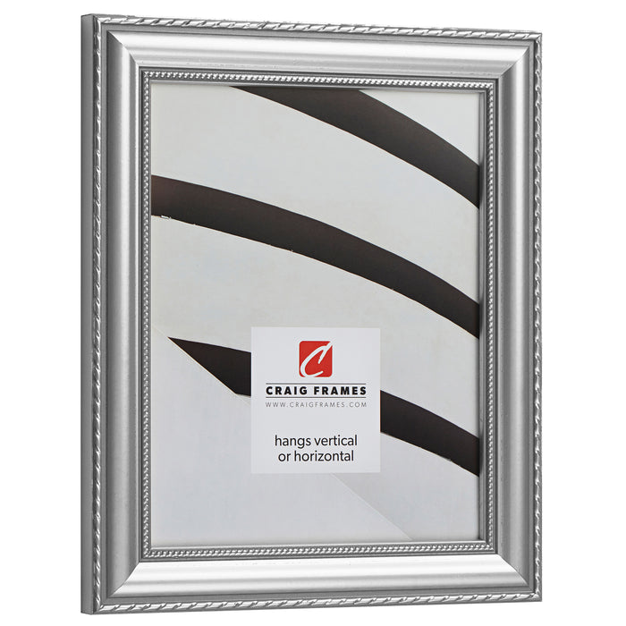 Victoria 1.375", Ornate Silver Picture Frame