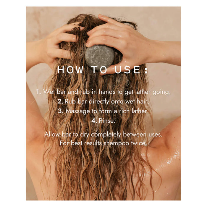 Good Juju Shampoo Bar Use