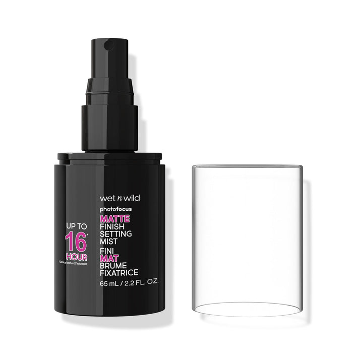WET N WILD PhotoFoucs Matte Finish Setting Mist Up to 16 Hour  مثبت المكياج بتركيبه مات