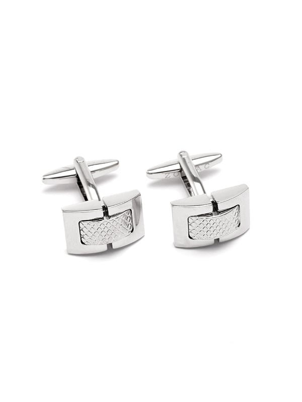 White Enamel Cufflinks
