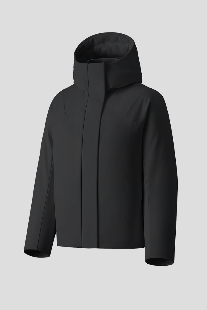 Women's Full-Coverage Stretch Hooded Down Jacket (Maximum Warmth) HD013