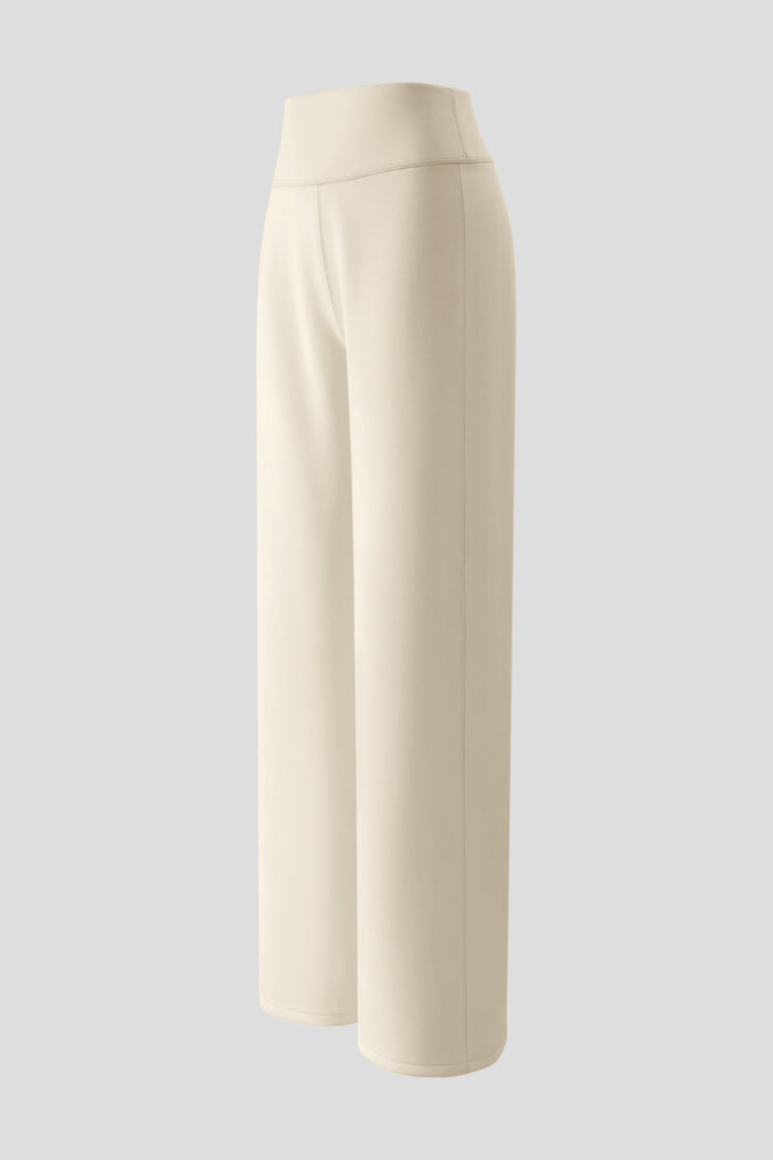 Women's High-Stretch Latex Waist Straight-Leg Pants EL033/EL035