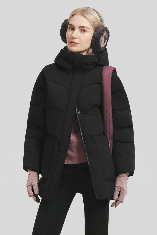 Women's Lofty Mid-Length Insulated Jacket (High Warmth) PF003