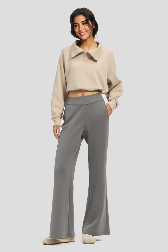 Women's Ultra-Soft High-Stretch Flared Wide-Leg Pants SF010/SF014