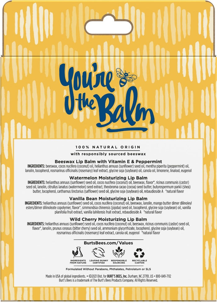 You're the Balm Lip Balm - Back Pack