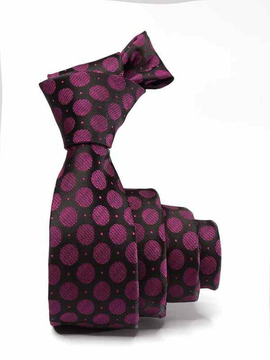 ZOD! Dotted Purple Microfibre Tie