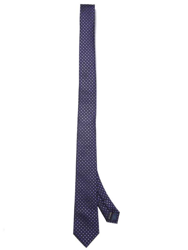 ZOD! Dotted Purple Microfibre Tie